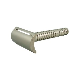 Razorock Baby Smoth Satin Silver Anodized Safety Razor