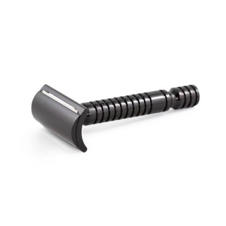 Razorock Baby Smooth Black Anodized Safety Razor