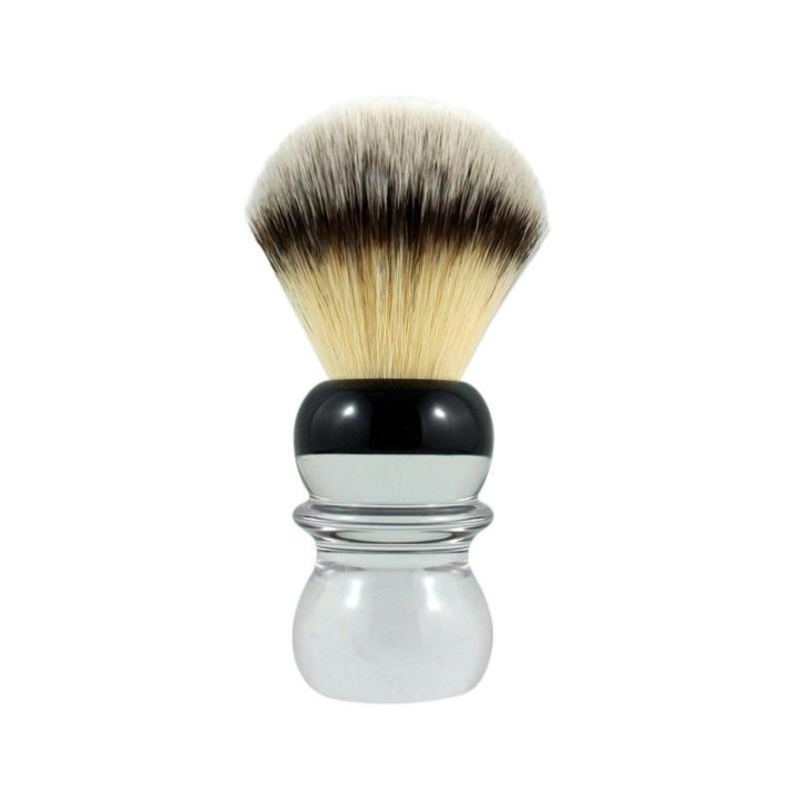 Brocha de Afeitar Tejón Punta Plata Plissoft BC 24mm Razorock
