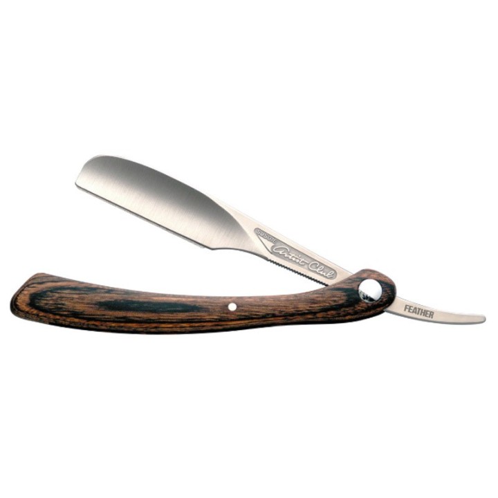 Navaja de Afeitar Feather " Artist Club " DX  Madera
