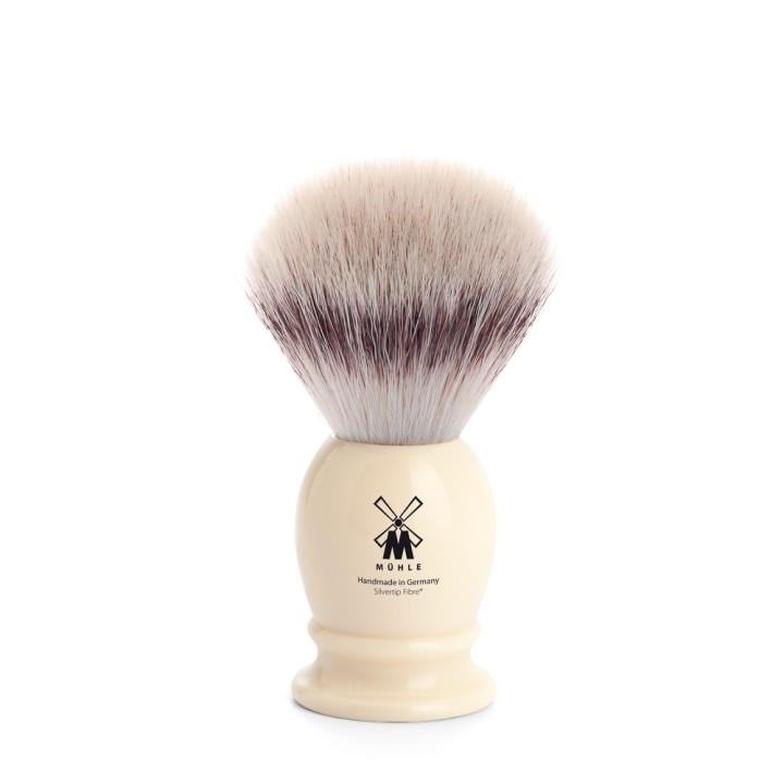 Mühle Shaving Brush Silvertip Fibre Ivory Resin S Size