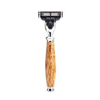 Maquinilla de Afeitar Gillette Mach3® Mühle Purist Madera Abedul