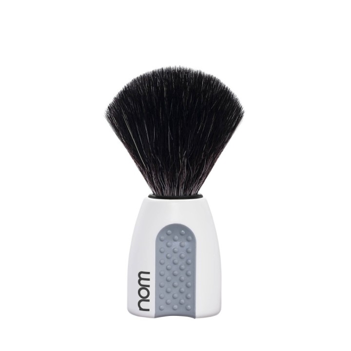 Mühle Nom Erik Shaving Brush Black Fibre White