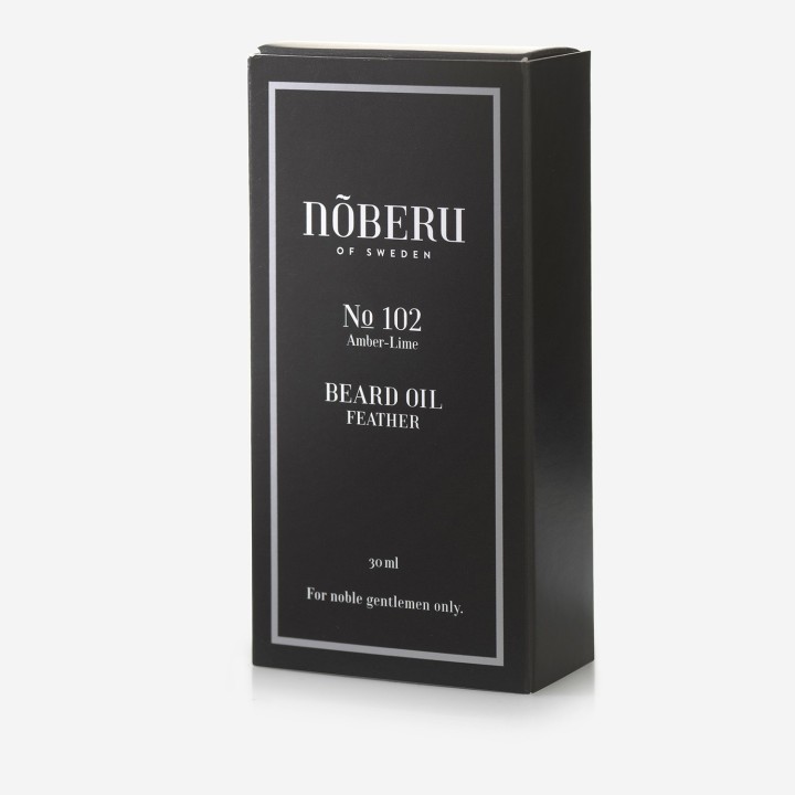Aceite para Barba Ligera Ámbar Lima Noberu Of Sweden 30ml