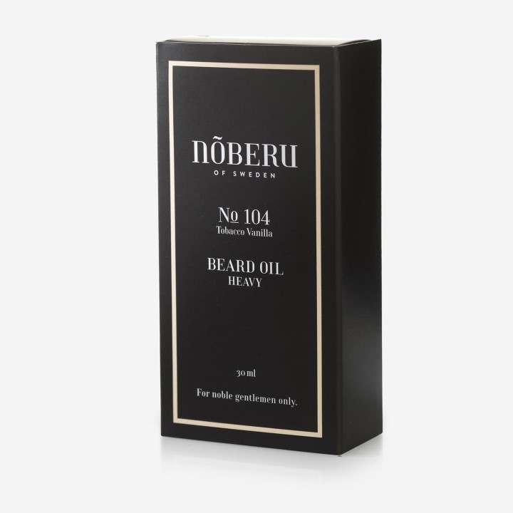 Noberu Of Sweden Tobacco & Vanilla Heavy Beard Oil 30ml