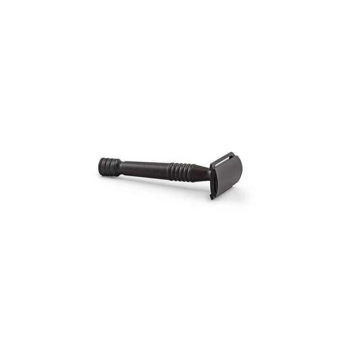 Razorock Lupo Black Anodized Safety Razor