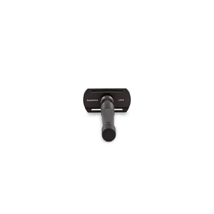 Razorock Lupo Black Anodized Safety Razor