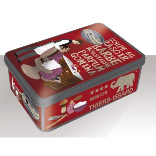 Thers Issard Empty Deluxe Painted Aluminium Box 7 Razors