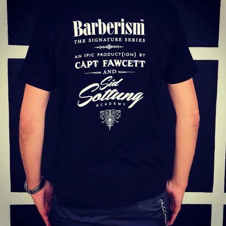 Captain Fawcett Barberism Gents TShirt XL