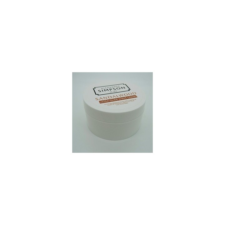Simpson Sandalwood Ultra-Glide Shave Cream 180ml