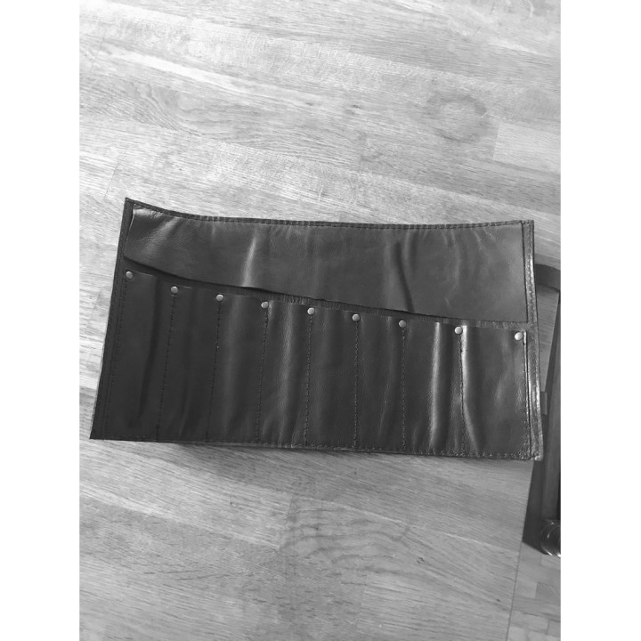 Kai Kasho Leather Black Carry Roll