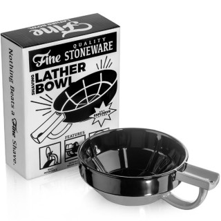 Bol de afeitar Fine Accoutrements Negro/Gris