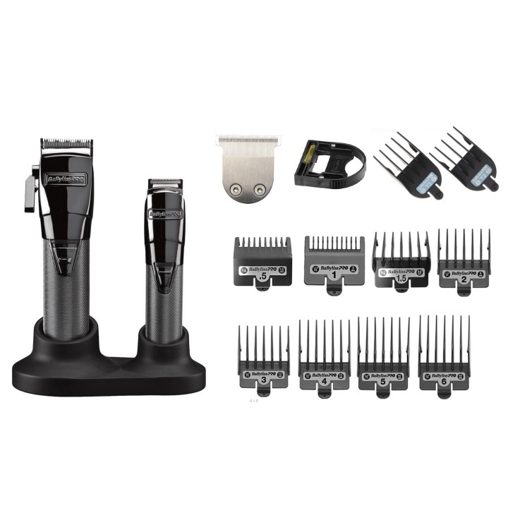 Combi Set Metal Clipper Trimmer Color Acero Babyliss