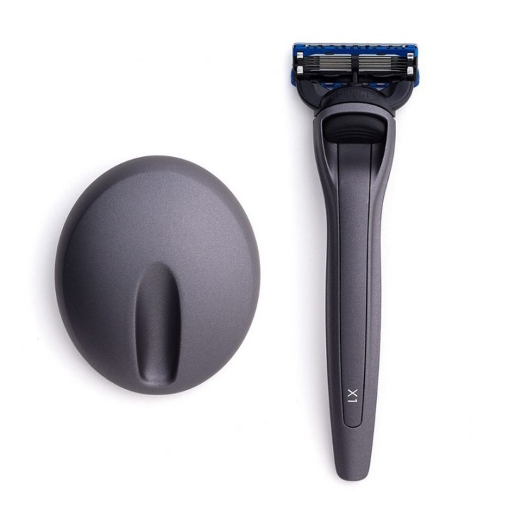 Set de Maquinilla de Afeitar X1 Grafito Mate & Stand Bolin Webb