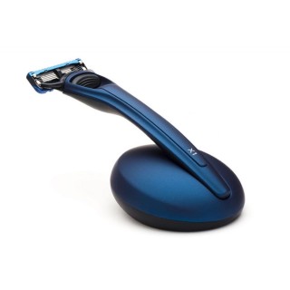 Bolin Webb X1 Blue Matte Razor & Stand