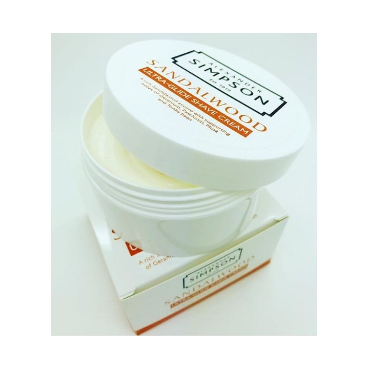 Simpson Sandalwood Ultra-Glide Shave Cream 180ml