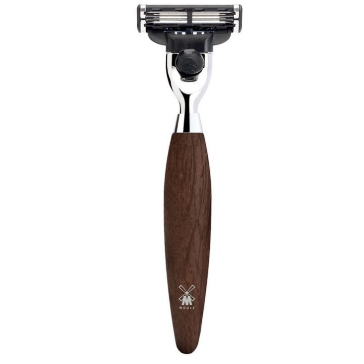 Mühle Kosmo Bog Oak Handle Match 3 Razor