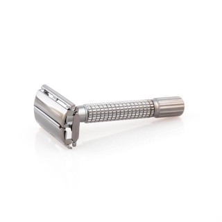 Epsilon Double Edge Butterfly Safety Razor Gun Metal