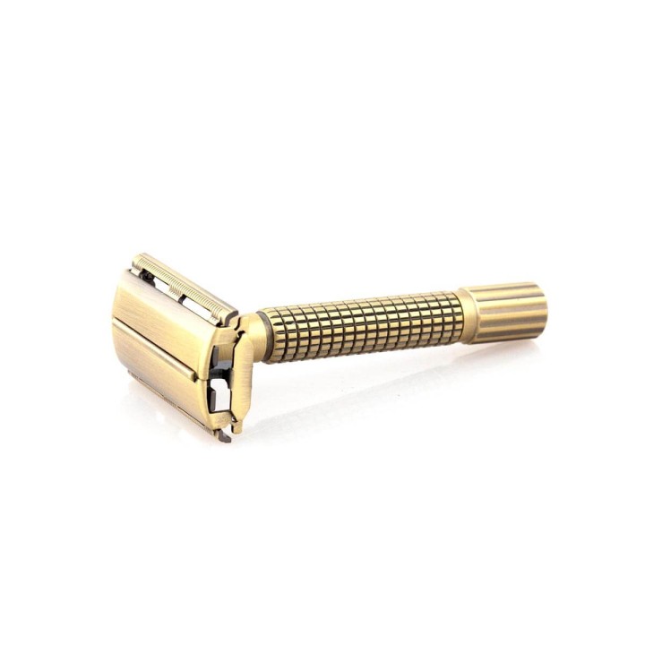 Epsilon Double Edge Butterfly Safety Razor Copper