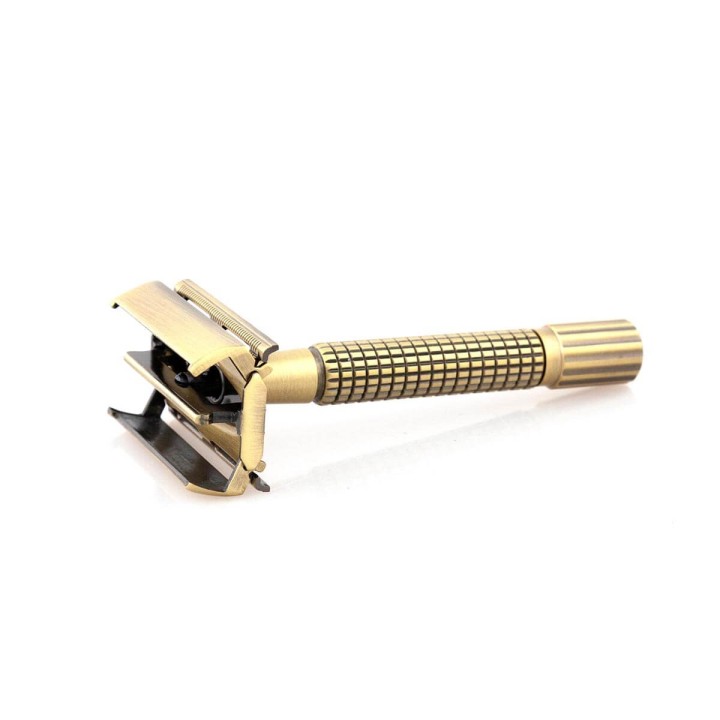 Epsilon Double Edge Butterfly Safety Razor Copper