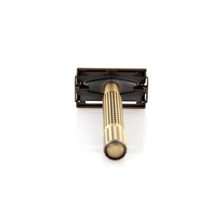 Epsilon Double Edge Butterfly Safety Razor Copper