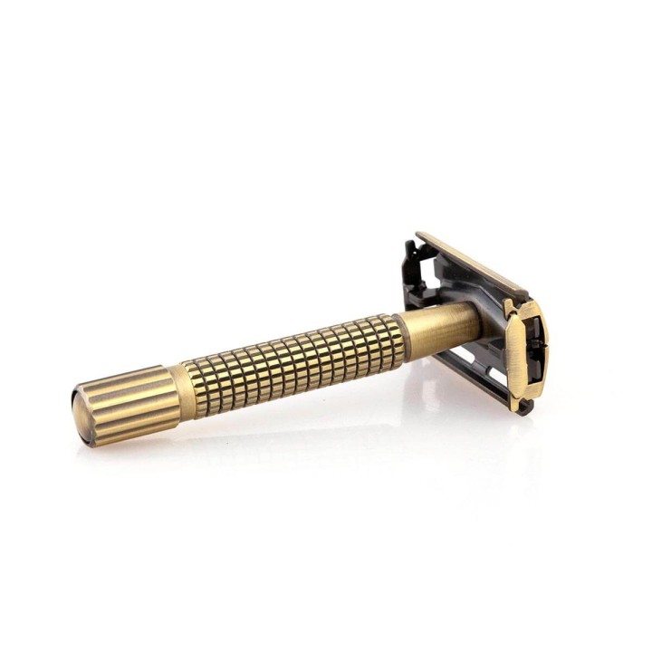 Epsilon Double Edge Butterfly Safety Razor Copper