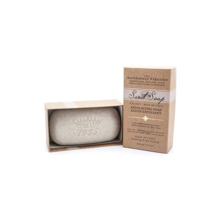 Saponificio Varesino Scrub Coconut Soap 300g