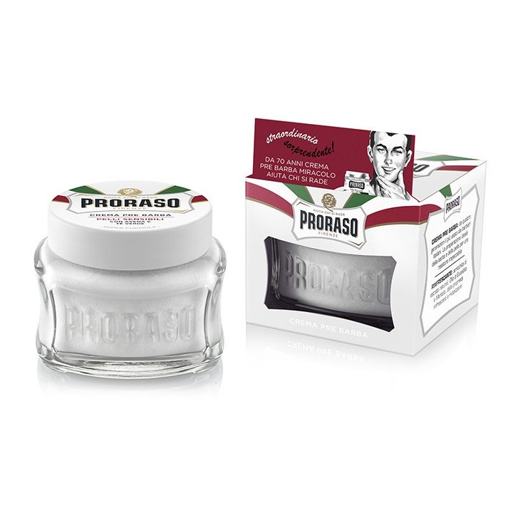 Proraso Pre-After Shave Green Tea & Oatmeal Cream 100ml