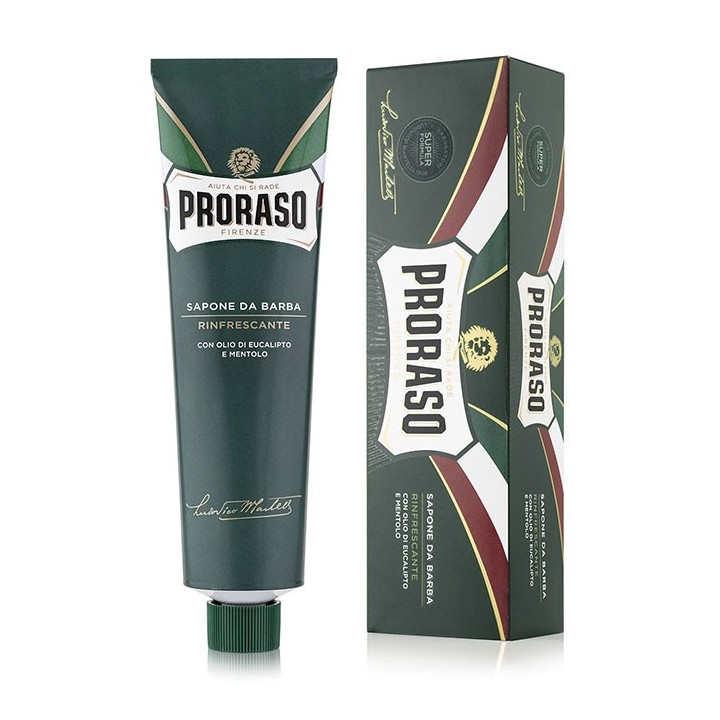 Crema de Afeitar Tubo Eucalipto Proraso 150ml.