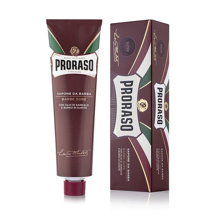 Proraso Shaving Cream Sandalwood & Shea Butter Tube 150ml