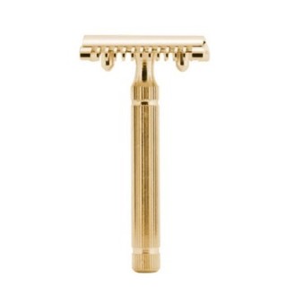 Fatip Double Edge Safety Razor Open Comb Gold Piccolo