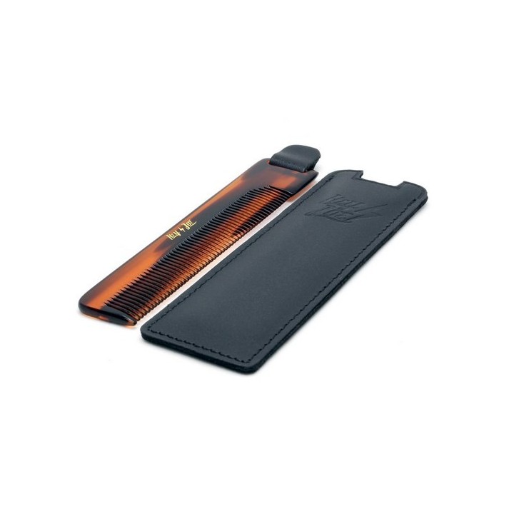 Hey Joe Deluxe Comb Leather Case
