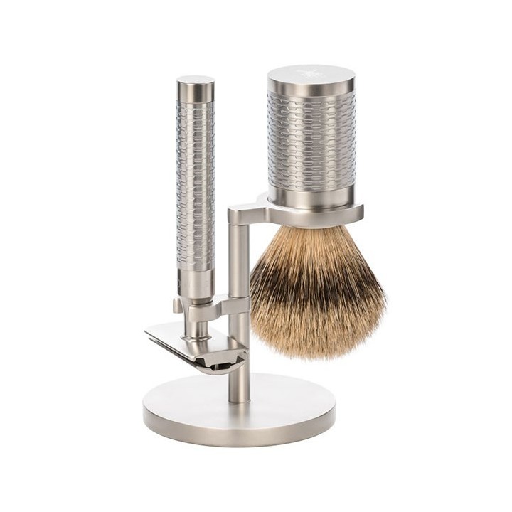 Set Afeitado Mühle Brocha Afeitar & Maquinilla Rocca Mate
