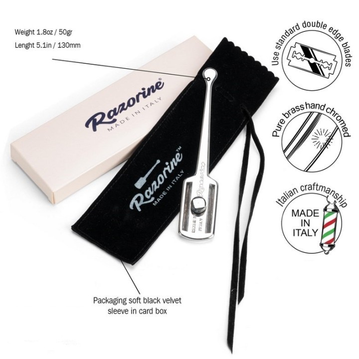 Maquinilla de Afeitar Cromada Original Razorine