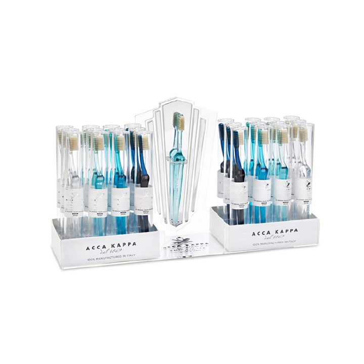 24 Cepillos Lympio Collection + Expositor Acca Kappa