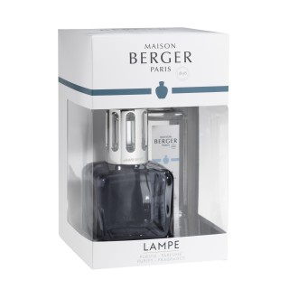 Lámpara Colección Institucional Gris + Perfume Thé Blanc Pureté 250ml Maison Berger Paris 1898