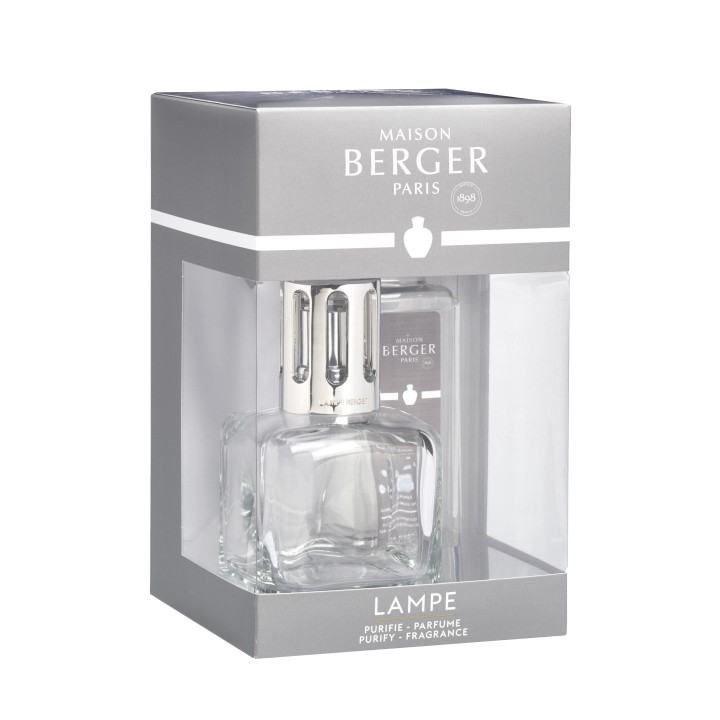 Maison Berger Paris 1898 Institutional Transparent Collection Lamp + Perfume Air Pur 250ml