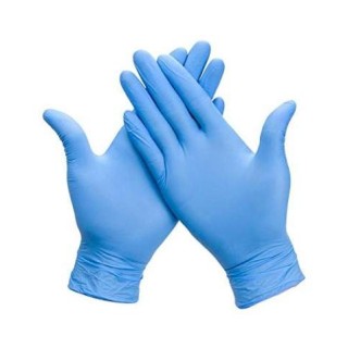 Guantes Azules Nitrilo Talla L 100und