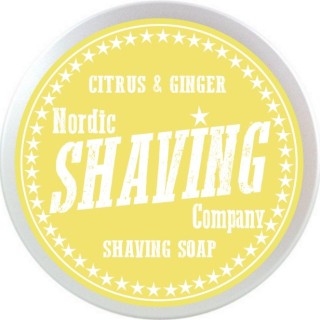 Jabón de Afeitar Citrus & Ginger Nordic Shaving Soaps 80g