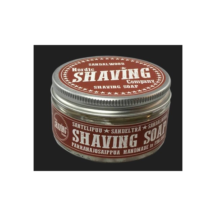 Jabón de Afeitar Sándalo Nordic Shaving Soaps 80g