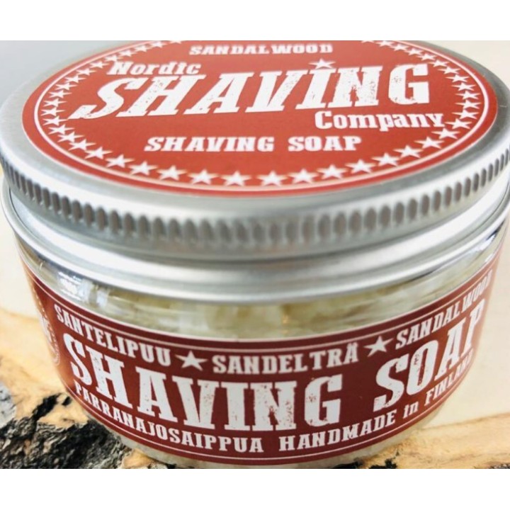 Jabón de Afeitar Sándalo Nordic Shaving Soaps 80g