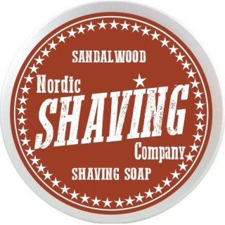 Nordic Shaving Soaps Sandalwood Shaving Soap 80g