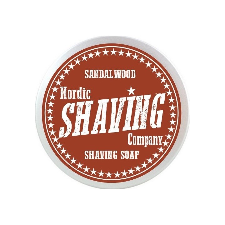 Jabón de Afeitar Sándalo Nordic Shaving Soaps 80g