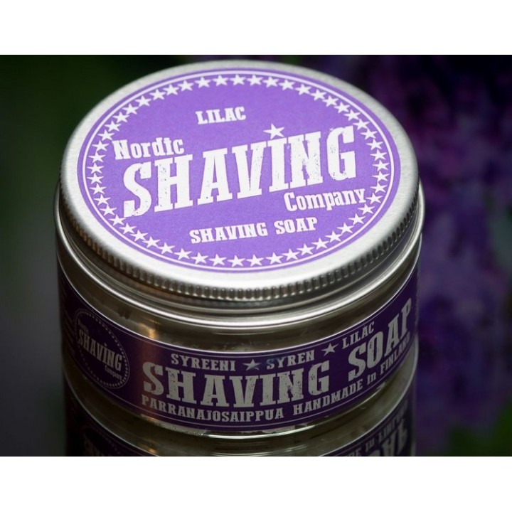 Jabón de Afeitar Lila Nordic Shaving Soaps 80g