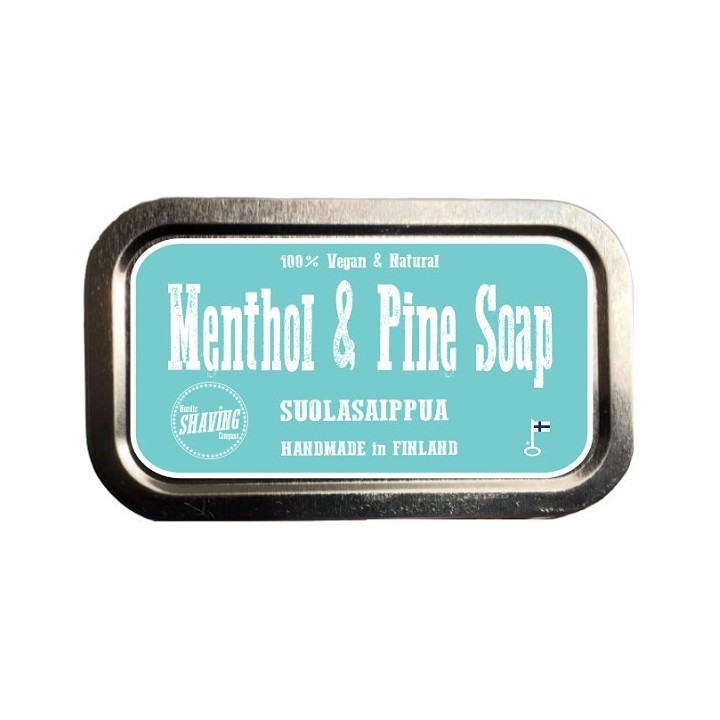Nordic Shaving Methol & Pine Soap 80g