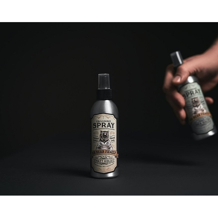 Mr Bear Family Grooming Spray Matt Hold 200 ml