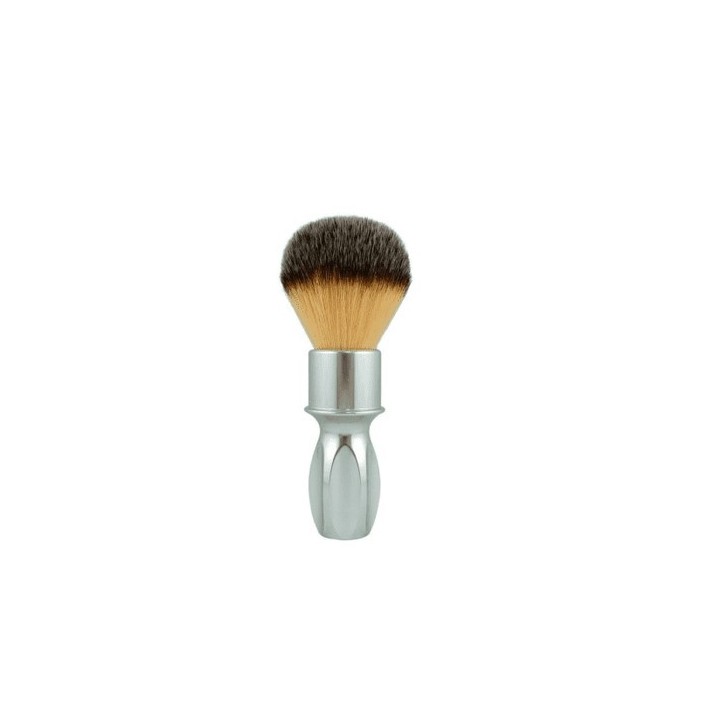 RazoRock 400 Original Plissoft Synthetic Shaving Brush Silver Handle