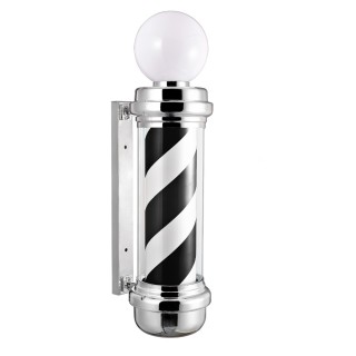 Epsilon Black & White Barberpole with Sphere