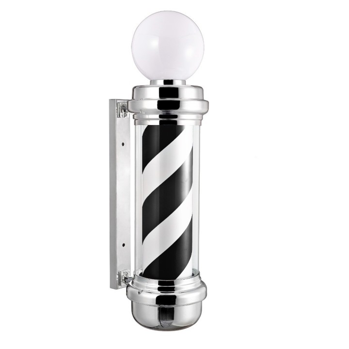 Epsilon Black & White Barberpole with Sphere