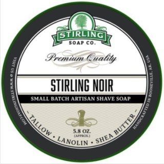 Stirling Soap Co Shaving Soap Stirling Noir 170ml